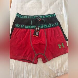 Men 2-Pack Under Armour UA‎ Charged Cotton Boxerjock  Underwear XXL